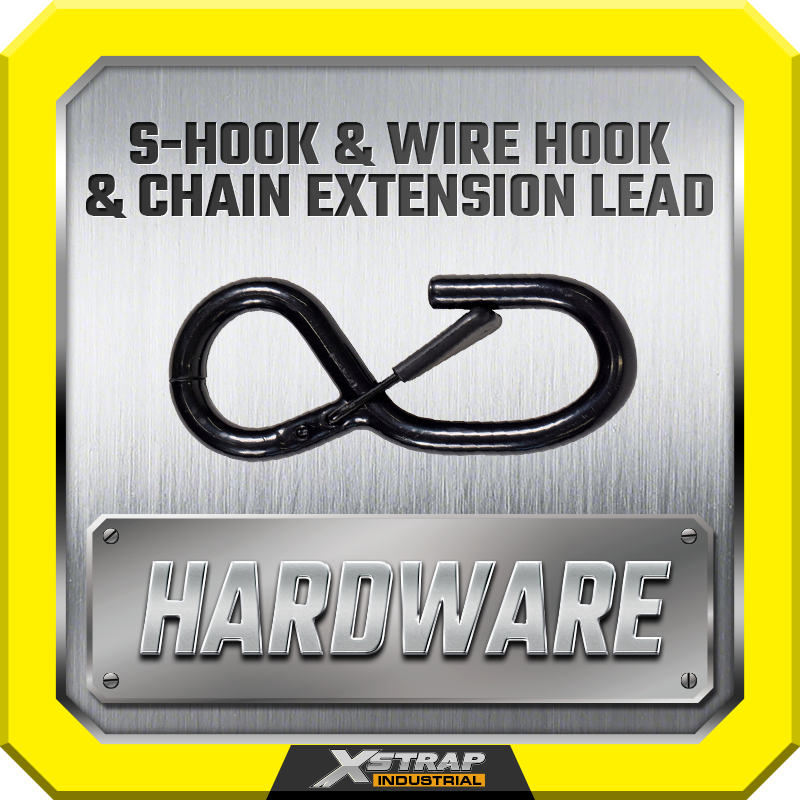 S Hook and Wire Hook and Chain Extension Lead